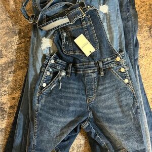 Judy blue Overall Shorts